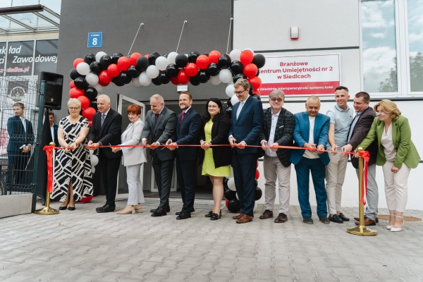 Otwarcie Branżowego Centrum Umiejętności nr 2 w Siedlcach