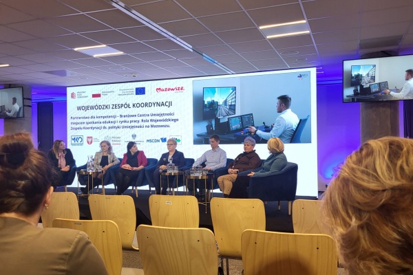 Konferencja promująca Branżowe Centrum Umiejętności nr 2 w Siedlcach w dziedzinie interoperacyjność systemu kolei