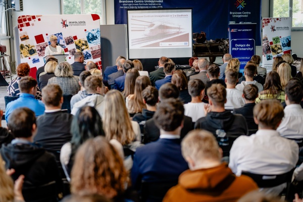 Konferencja podsumowująca działalność Branżowego Centrum Umiejętności nr 2 w Siedlcach.